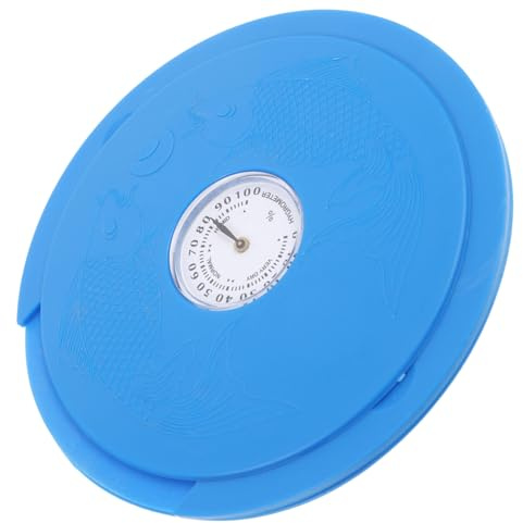 BESTonZON Acoustic Guitar Humidifier with Hygrometer Soundhole Humidifier for Guitar Care Kit Prevents Cracking and Shrinking Easy to Install Blue Maintenance Tool