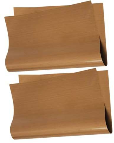 SHINEOFI 2 feuilles Tapis Cuisson Réutilisable Double Face Résistant Haute Température Antiadhésif pour Plaques Pâtisserie et Moules Gâteau Lavable et Découpable pour Four et Pâtisserie