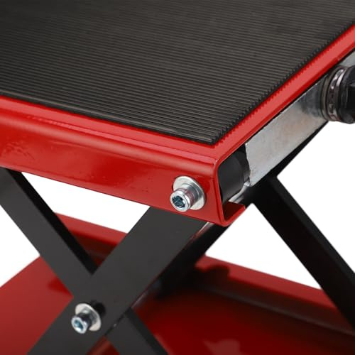RASTKY Élévateur à Ciseaux Réglable pour Moto, Support de Levage Durable pour Mécanicien de Garage