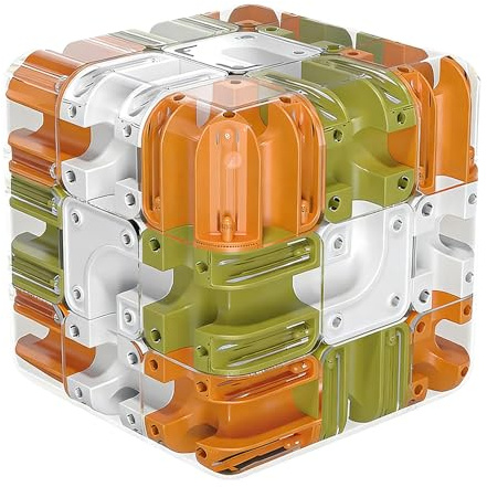 Mineup 3D Labyrinth Kugel, 3D Labyrinth Kugel Komplexes Puzzle Mit Rollenden Kugeln, 3D Puzzl Maze Cube, Zauberwürfel Spielzeug Interaktives, Spielzeug Für Kinder Und Erwachsene