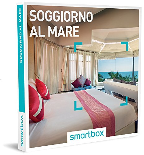 Smartbox - Cofanetto regalo coppia - idee regalo originale - 2,3, o 4 giorni al mare con possibilità di cena e benessere