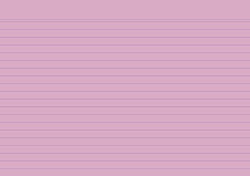 EXACOMPTA Karteikarte, liniert, A5, Karton, 205 g/m², rosa (100 Stück), Sie erhalten 1 Packung á 100 Stück