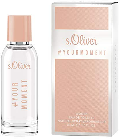 s.Oliver® Your Moment Women I Eau de Toilette - femininer, fruchtiger Duft zum Wohlfühlen I 30ml Natural Spray Vaporisateur