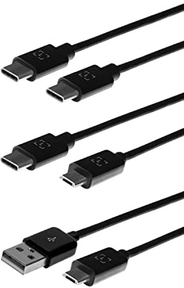 Ledger OTG Kit (On-the-Go Cable Set for Cryptocurrency Hardware Wallet)