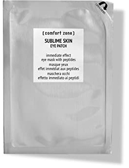 Comfort Zone - Sublime Skin Eye Patches (6 Applications), Refreshing Gel Masks for Puffy Eyes, with Peptides, Vegan, White, 12204