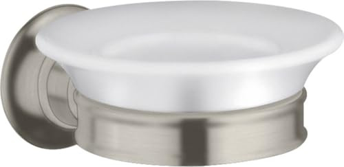 hansgrohe AXOR Montreux Seifenschale, 42033800, Farbe: Edelstahl Optic