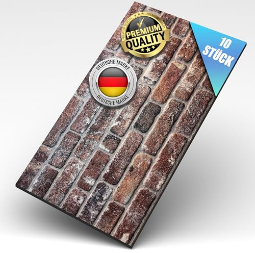 AS Country Stone® Wandverkleidung Steinoptik | 100x50x2 cm | 3D Effekt Wandpaneele Steinoptik für Küche und Wohnzimmer | Innen- und Außenbereich - Steinoptik Styropor - 3D Wandpaneele | 10 Stück |