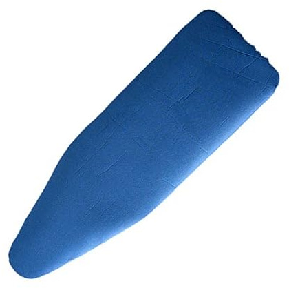 JoboJi Ironing Board Cover 147x48cm/58 x19 Cotton Top with Thick 3 mm Felt Padding, Removable Cover, Easy Installation, Ironing Board Cover and Pad(Blue)