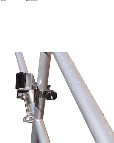 Duo - Masterholder holly Katzenschutznetz Befestigung 4 STÜCK Edelstahlhalter 65 mm ø für runde STÄBE bi 38 mm ø -Zum aktuellen Test-Preis Made B. Württemberg