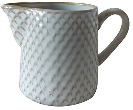 YAOSHER Plato Creamer, de cerámica con Mango, café Leche Creamer, Pitcher/Serving Pitcher/Salsa Pitcher/Leche Creamer, Jug for la Cocina Placa