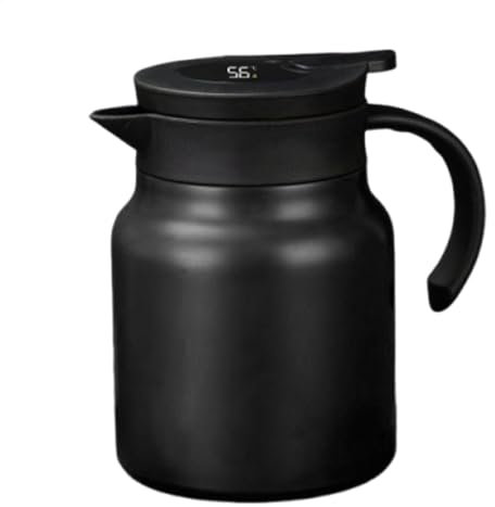 isolata,Caraffa per liquidi caldi - Grande caraffa termica da 1 L | Macchina da caffè sottovuoto, di acqua calda, distributore di bevande per mantenere le bevande calde