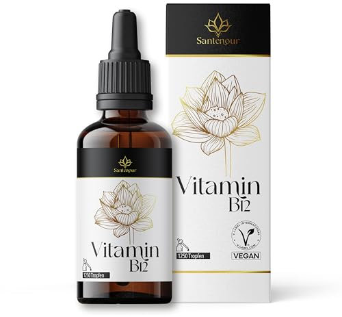 Vitamin B12 Tropfen (50ml) – 500µg hochdosiert – aktive Formen Methyl- & Adenosylcobalamin – alkoholfrei, vegan & glutenfrei – hoch bioverfügbar, laborgeprüft & ohne Zusätze in Deutschland hergestellt
