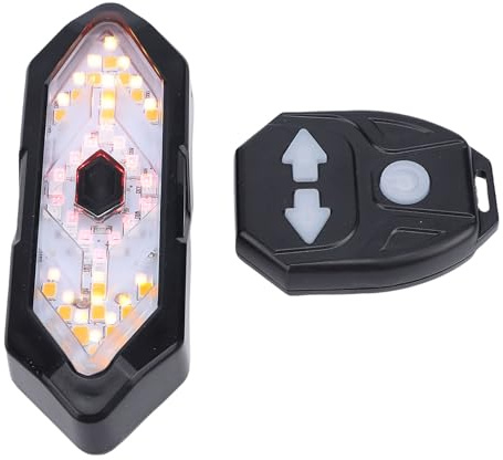 CHICIRIS Fahrrad-Rücklicht mit Ferngesteuerten Blinkern, IPX4, 32 LEDs, Wiederaufladbar, USB-Rücklicht für Rennräder, Mountainbikes, Radfahren, Sicherheitszubehör