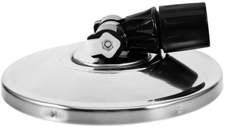 MOTHNUR Base Rotative de Rechange pour Balai Rotatif Noir en Métal Inoxydable Tête de Balai pour Serpillière Ronde Accessoires Adaptés au Nettoyage Ménager Quotidien