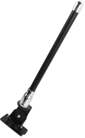 NUOBESTY Antena Decorativa Automotriz Negra de 36 Cm Antena de Coche Falsa Compatible Capó y Maletero para Vehículos Resistente Intemperie para Accesorios de Coche