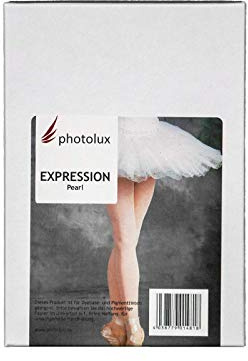 Fotopapier 10x15 (102 x 152mm) - Photolux EXPRESSION Pearl 255 g/m² Packung mit 100 Blatt Perlglanz (Luster) Inkjetpapier