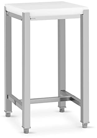 Royal Catering RCBC-03 Metzgerblock 40 x 50 cm 5 cm dicke Schneidplatte Hackklotz Küche Hackblock Metzger Block