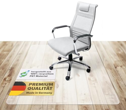 KAISER plastic® Bodenschutzmatte Green Life | Größe 75 x 120 cm | für Hartboden | Made in Germany