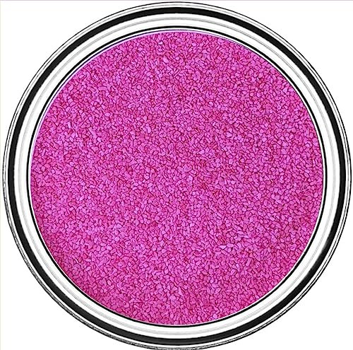 SABBIA COLORATA Decorazione Sottile 0,7-1,2 mm SHABBY TREND® IN VASO (3000 Gr, FUCSIA)