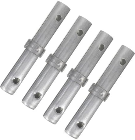 Gadpiparty 4pezzi Giunti Di Sicurezza Per Scaffalature Connettori Zincato Per Scaffolding Stabilità Superiore e Facile Installazione Parti Per Accessori Di Scaffalature Di Spaziatura