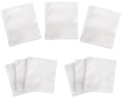 TOVINANNA Make up Entferner Pads Aus Baumwolle 200 Stück Kleinformatig Hohe Wasseraufnahme Für Gesichtsreinigung Nagellackentfernung Und Lotion Anwendung Geeignet Für Damen Und Nagelstudio
