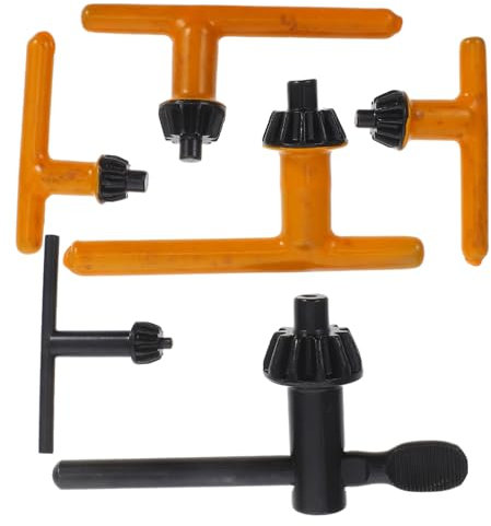 HOMSFOU 6pièces Clé De Mandrin De Perceuse Outil De Serrage Pour Électricien Compatibilité Multi-diamètres Remplacement Pour Perceuses Et Presse à Percer