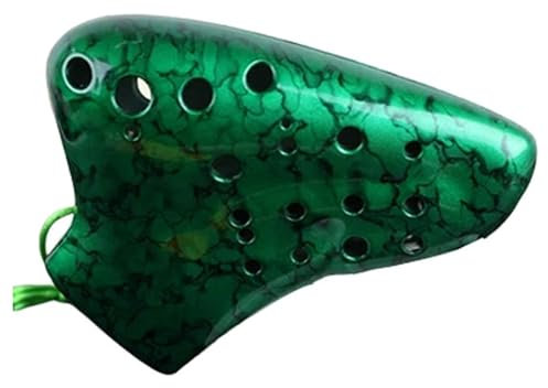 Okarinas Ocarina mit 3 Röhren, Alto C, Musikinstrument, Zeit, Ocarina, Geschenk, Musik, professioneller Spielerton, Anfänger-Ocarina (Farbe: A)