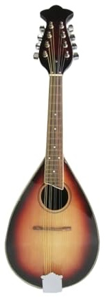 Handmade Solid Wood Mandolin Instrument In Yellow And Orange Colors Standard Mandolin(Orange)