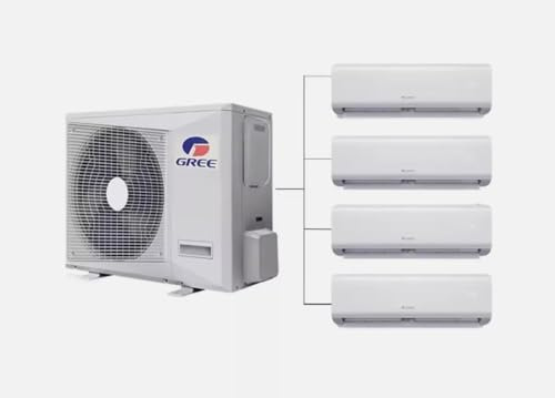 42000BTU Ductless Multi 24k Zones Mini Split Air Conditioner & Heater - 2 Zones