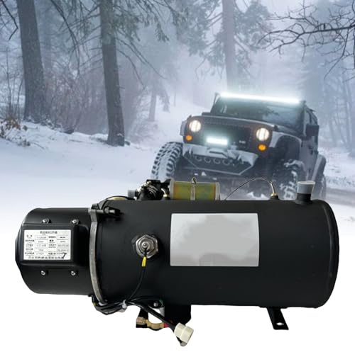 LFfwynog Chauffage d'habitacle 10 KW pour Moteur Diesel, 12 V/24 V, pour camions, Camping-Cars, Bateaux. Chauffage Rapide et Assistance au démarrage à Froid. 12V