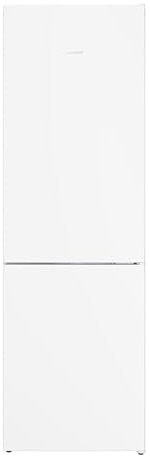 Siemens iQ300 Freistehende Kühl-Gefrier-Kombination 186 x 60 cm, KG36NVWCG, 218 L Kühlen & 103 L Gefrieren, Total noFrost, Nahtlose Platzierung, multiAirflow System, hyperFresh Technologie, Weiß