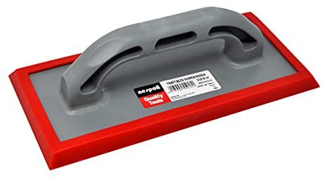 Nespoli Frattazzo Gomma Rigida 25x10 cm