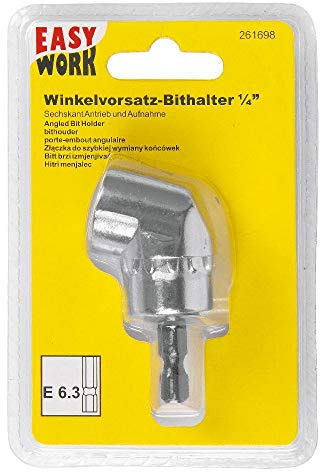 Unbekannt Easy Work Winkelvorsatz Bithalter 1/4 (1 Set)