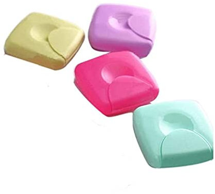 4 STÜCKE Reise Tragbare Damen Damenbinden Tampons Box Halter Tampons Aufbewahrungsbox Halter Zufällige Farbe