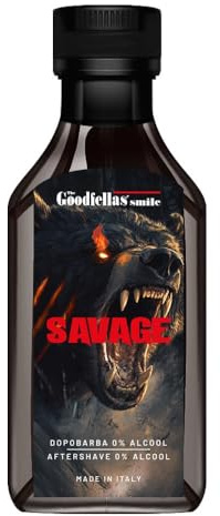 The Goodfellas' smile fluido dopobarba zero alcool Savage 100ml