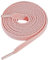 CCSOFTIME 2 Paire Lacets Rose Pale pour Baskets,8mm Largeur Lacets Chaussures Rose Clair Plat pour Converse Chucks Nike Air Force Puma,140CM