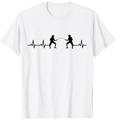 Entrenador de esgrima Pulse Line Sable Camiseta