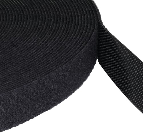 KS24 Products Kabelbinder Klett schwarz 16 mm x 25 m auf Rolle