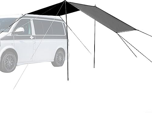 Lioaeust Pare-soleil universel pour camping-car, VUS, gris
