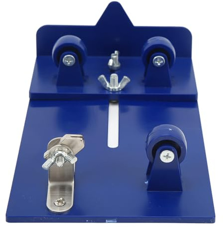 Glasflaschenschneider DIY Werkzeug Mit Hartmetall-Schneidkopf Und PC-Platine Für Weinflaschen Und Glasröhren Präzises Gewinde Einfache Größenanpassung (Blau)