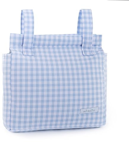 Mi bollito - Kinderwagen Organizer Tasche für Mama Baby Kinderwagen Tasche Multifunktionale große Kapazität zu speichern (Blau)