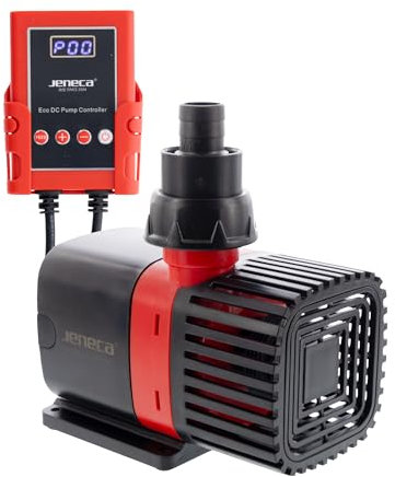 VIALIA Aquarium Pumpe Ultra Leise, 6500L/H, 40W, Wasserpumpe für Süß- und Salzwasser Aquarien, Aquarium Zubehör