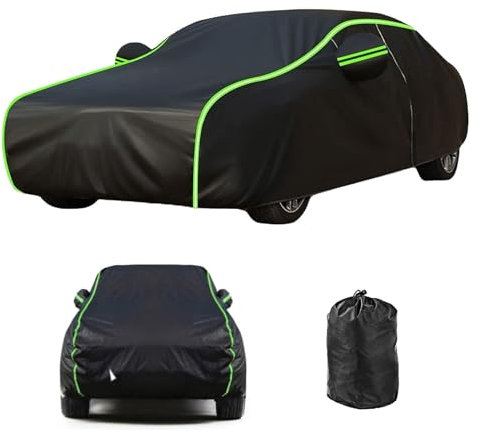 Lona Coche Exterior para Seat 600 Sedan1957-1973,Funda Coche Exteriores Impermeable Respirable Anti-UV Resistente Al Polvo Lluvia Nieve Rasguño All Weather Protection