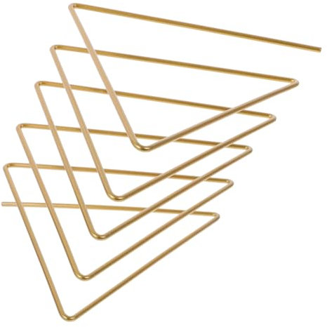 MAGICLULU Multi-grid Bücherregal Triangular Buchhalter Für Schreibtisch Eleganter Und Funktionaler Organizer Für Bücher Und Magazine Für Zuhause Und Büro