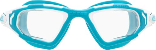CRESSI Unisex vuxen Vortex innovativa simglasögon med avancerad prestanda, erbjuder komfort och unik versality, akvamarin_klar lins, en storlek