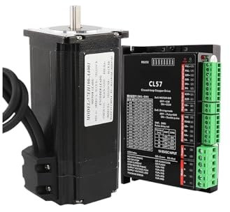 Nema23 Closed Loop Servo Motor 4.0A 3.3N.m 57EH100A4001 + CL57 Drive 57 Stepper Motor for 3D Printer Robot(CL57 Drive)