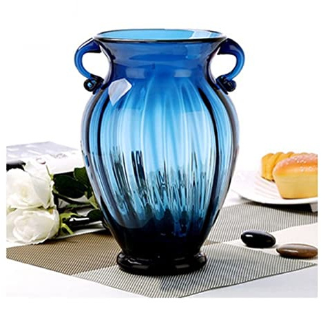 Vase à Fleurs en Verre, décoration d'intérieur, Pot de Fleurs en Cristal, Plante hydroponique Moderne, Style européen Frais pour décoration de Mariage, décoration d'intér