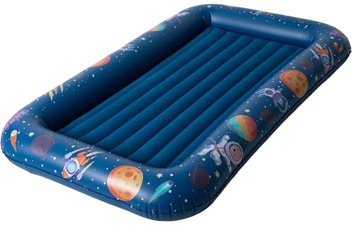 AVENLI Luftmatratze Kinderluftbett aufblasbar DreamAir 152 x 89 x 17,5 cm blau