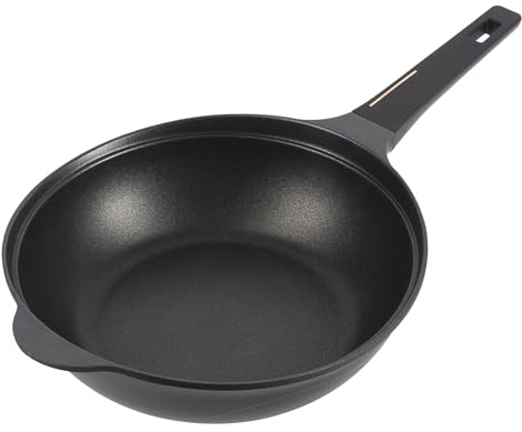 Bergner Copper Wok Ø30cm en Aluminio fundido color Negro con Revestimiento