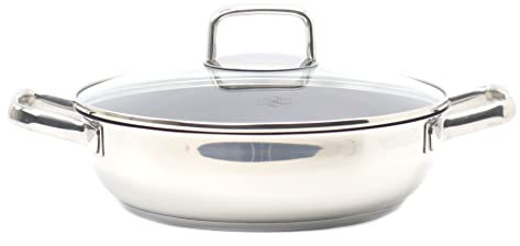 Küchenprofi KP2387002828 Pisa-Kp2387002828 Poêle à servir en acier inoxydable 18/8